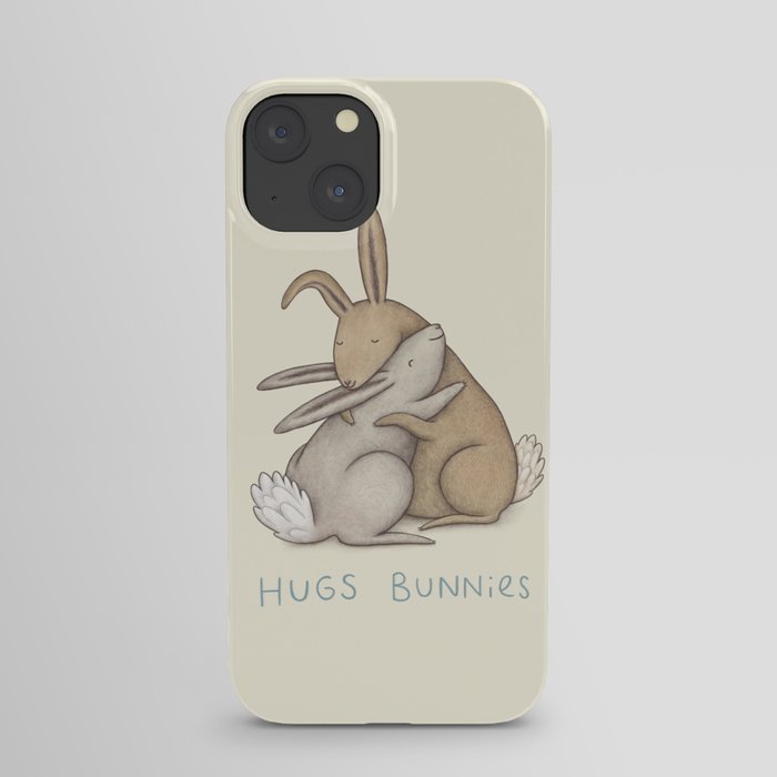 Hugs Bunnies iPhone Case