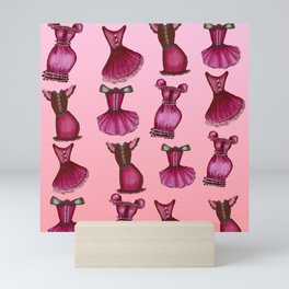 Little Pink Dress Mini Art Print