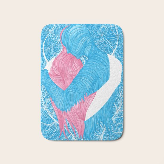 L'amour Bath Mat