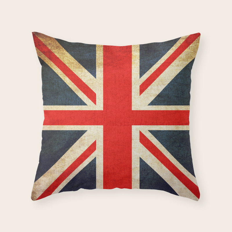 Vintage Union Jack British Flag Throw Pillow By Mesutok Society6