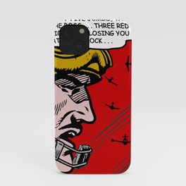 Three Red Fighters iPhone Case