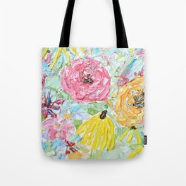Floral Dreamland Tote Bag