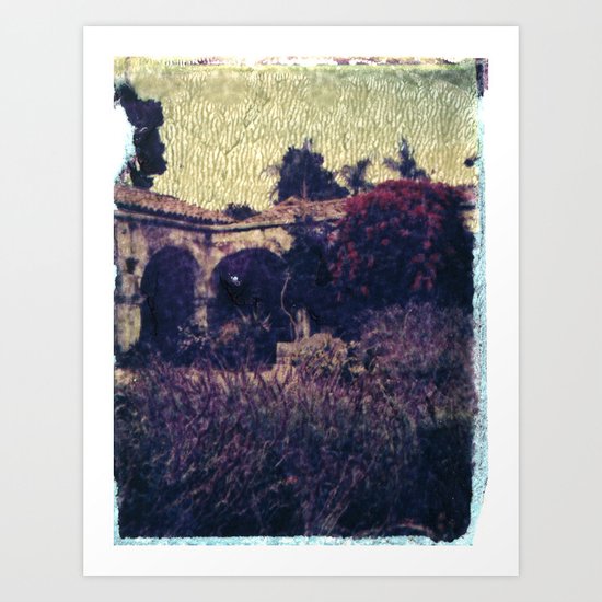Mission in Lavender Art Print
