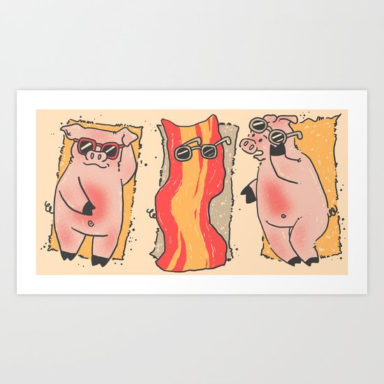 don't forget the sunscreen Art Print