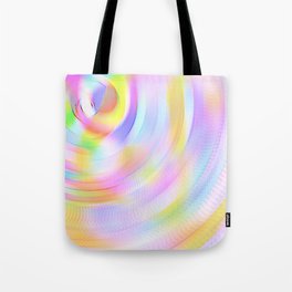 Rainbow Swirl Tote Bag