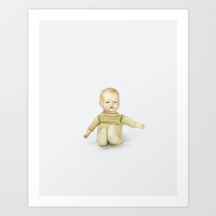 Creepy Baby Study - Creepy Baby 1 Art Print