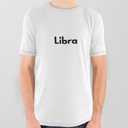 Libra, Libra Sign All Over Graphic Tee