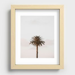 Palm Tree Summer Recessed Framed Print
