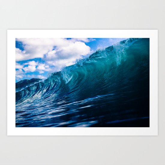 Waves Art Print