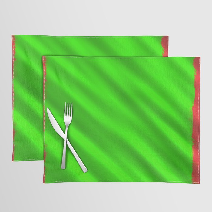 Red and Green Placemat