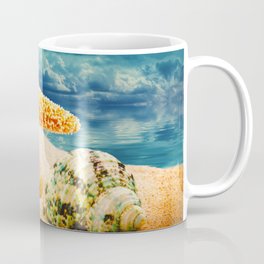 Sea Stars | colorful shells Coffee Mug