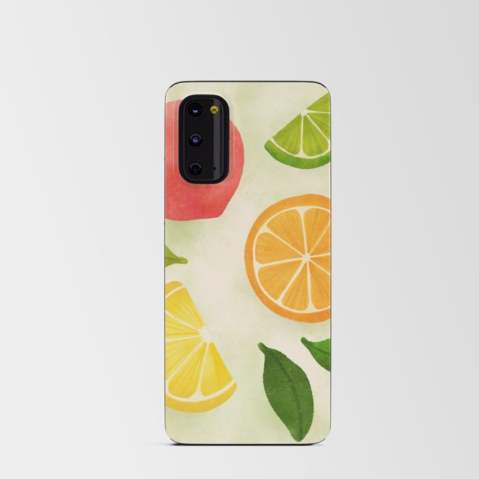 Citrus Fresh Fruits Android Card Case