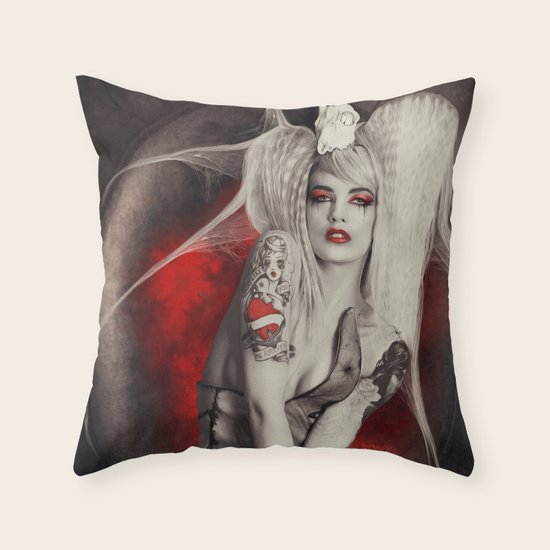 Obscure Throw Pillow