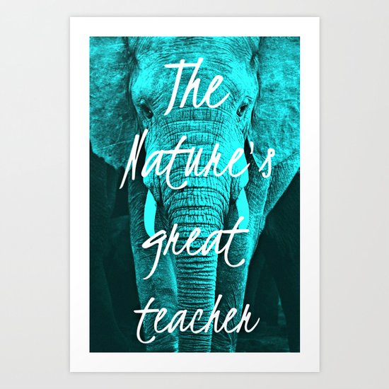 LIVING TREASURES II Art Print