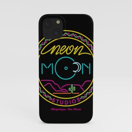Neon Moon Studios Logo Rectangle iPhone Case