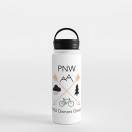 PNW Rad Owners Group Water Bottle