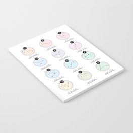 Zodiac Chart | Pastel Light Notebook