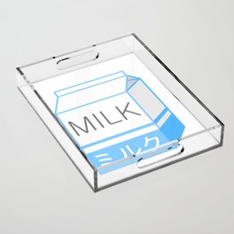 Milk Acrylic Tray
