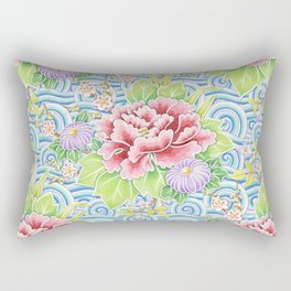 Japanese Garden Rectangular Pillow