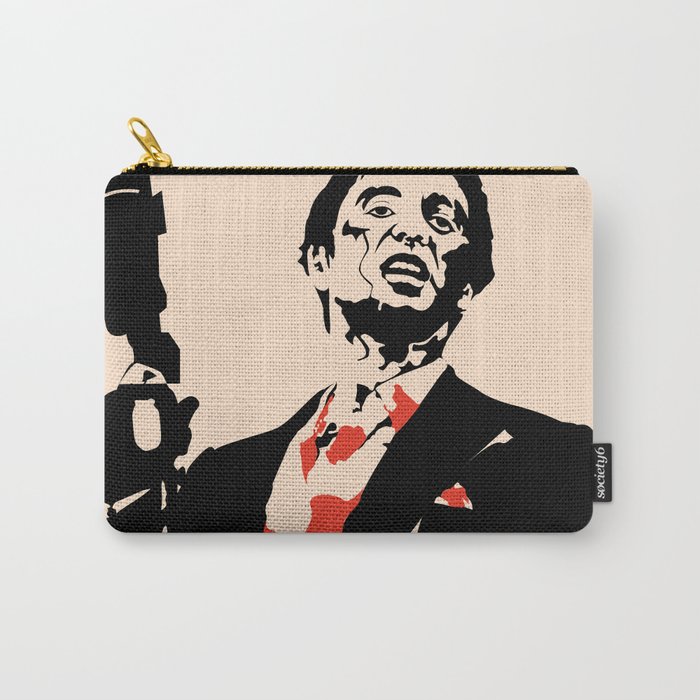 NO CHILL Vintage Pop Culture Carry-All Pouch