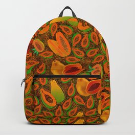 Fresh Papaya Pattern Backpack