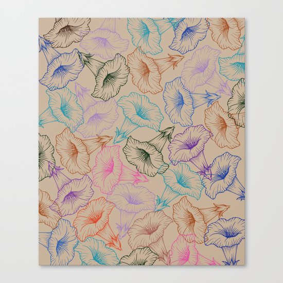 floral pattern 1 Canvas Print