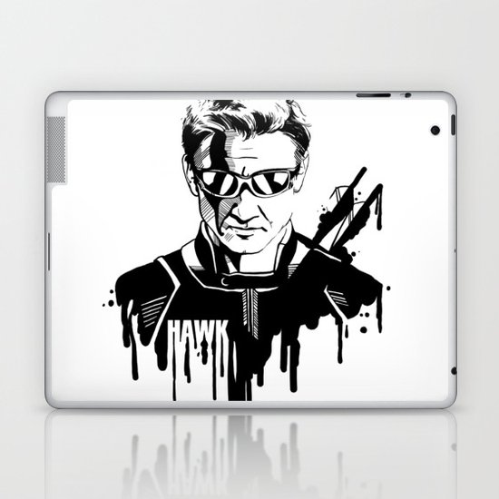Avengers in Ink: Hawkeye Laptop & iPad Skin