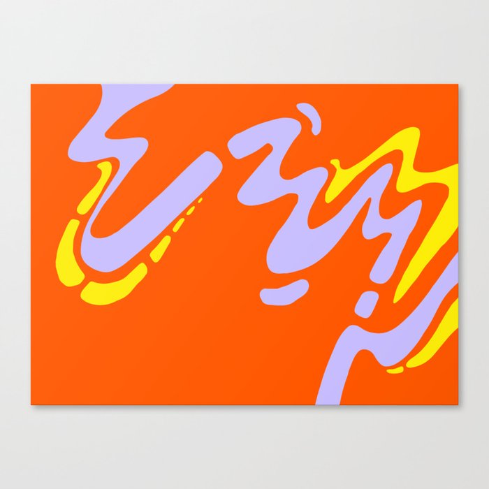 Spring: Orange Canvas Print