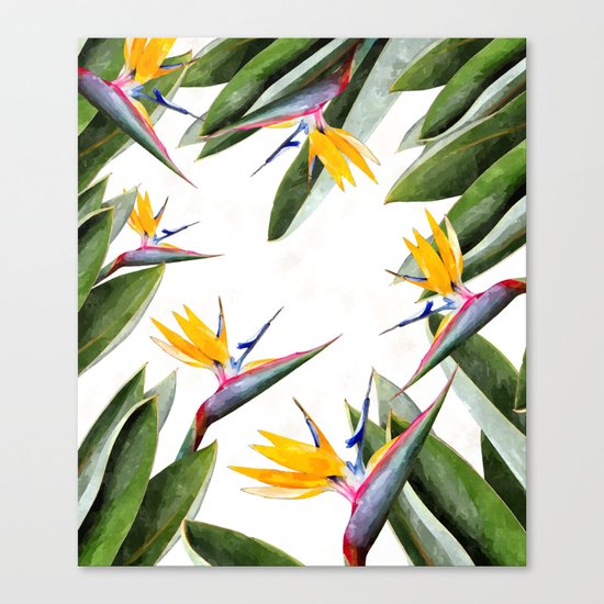 Bird of Paradise #society6 Canvas Print