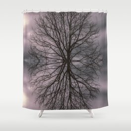 Oak tree before the storm #2 Shower Curtain