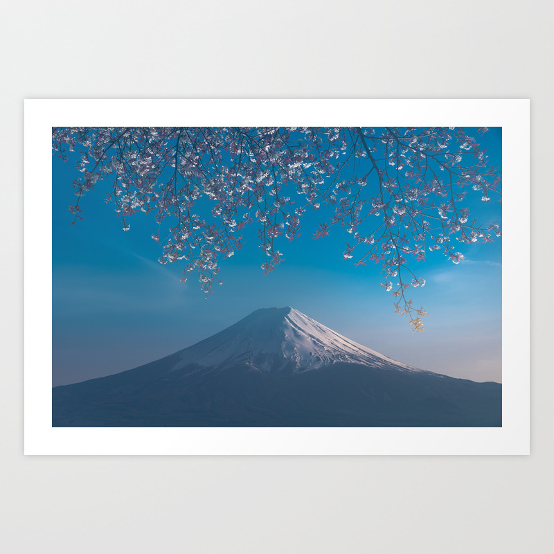 Japan Mount Fuji Wall Art Photography Print Printable Wall Art Art Print By Berrytale Society6