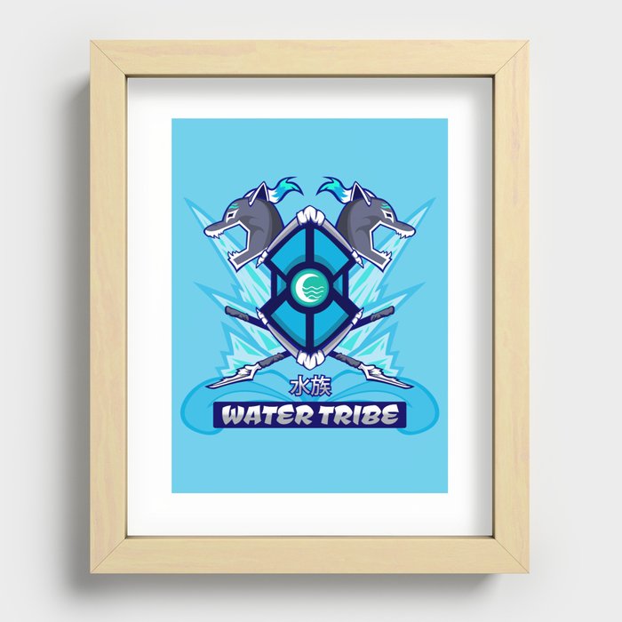 Avatar Nations Series - Water Tribe Recessed Framed Print