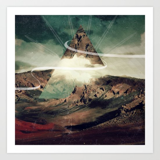 Crash Art Print