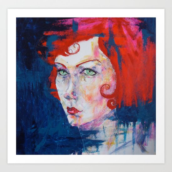 Prodigal- red for print Art Print
