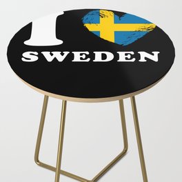 I Love Sweden Side Table