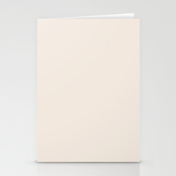 Modest Tan Stationery Cards