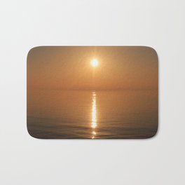 Dreamy Scottish Sunset Bath Mat