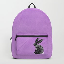 Folk Art Bunny Backpack