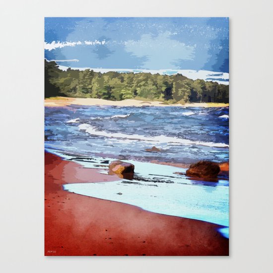 Lake Superior Bay Canvas Print