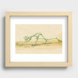  A Creeper - Charles Altamont Doyle Recessed Framed Print