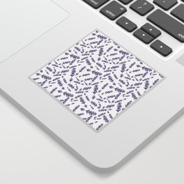 Lavender Flowers Sticker