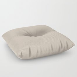 Ecru Buff Trending Solid Color Dutch Boy 2021 Color of the Year Accent Hue Oatmeal Beige 413-2D Floor Pillow