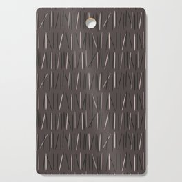 Fiddlesticks Brown Tilted Cutting Board