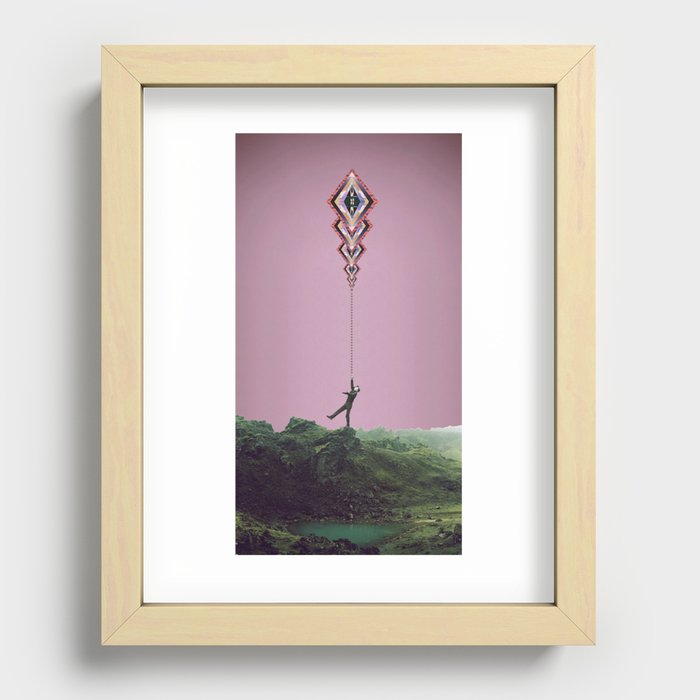  Game Of Diamonds Recessed Framed Print