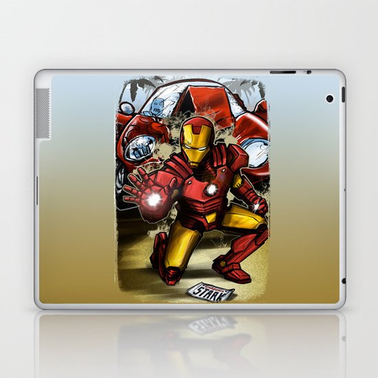 Man of Iron Laptop & iPad Skin