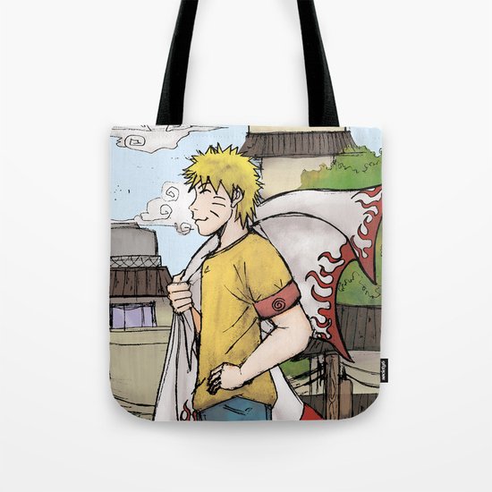 Naruto In Konoha Tote Bag By Yuliusgilangswandika Society6