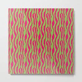Elliana Zebra Skin Pattern #056 Metal Print | Abstract, Patterns, Animalskin, Nature, Stripes, Jeeneecraftz, Tigerskin, Colorful, Classic, Stylish 