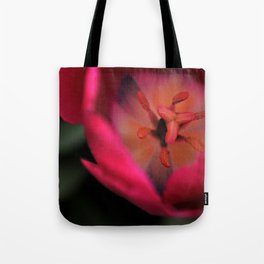 Pink Tulip Tote Bag