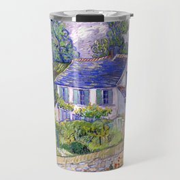 Vincent van Gogh "Houses at Auvers" Travel Mug