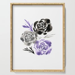 Space Roses Serving Tray